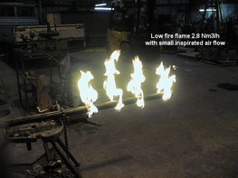 LADLE CURING BURNERS